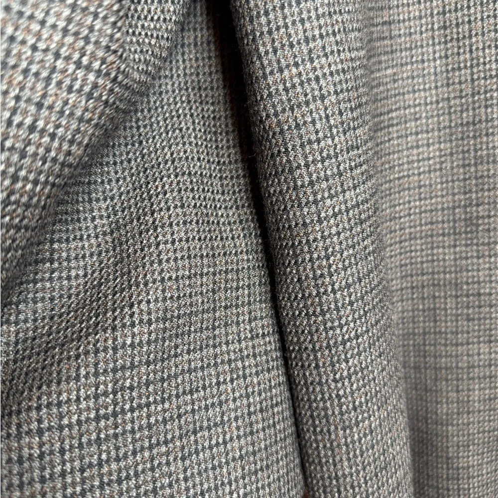 Oscar De La Renta Herringbone Classic Sport Coat Blazer Men's 44R 100% Wool